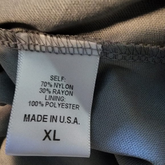 Bobeau Gray Lace Tank Top XL - Picture 6 of 7